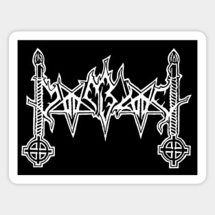 Moonblood Logo | Black Metal Magnet
